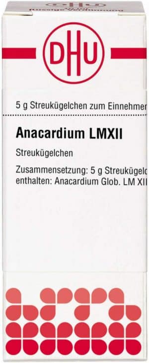 DHU Anacardium Lm Xii Globuli 5 g