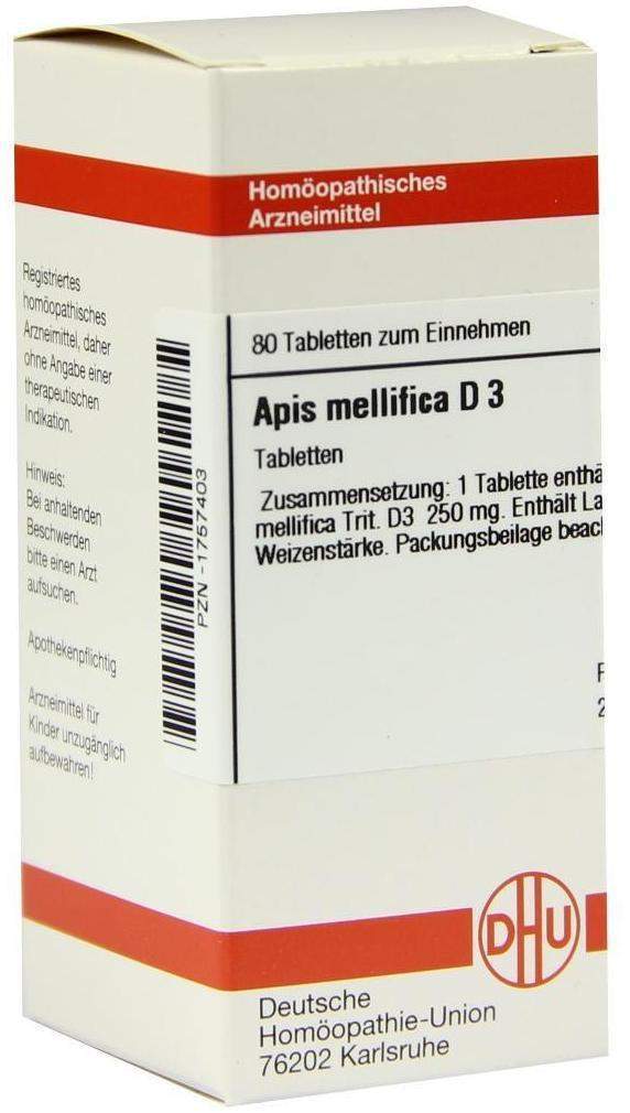DHU Apis mellifica D3 80 Tabletten