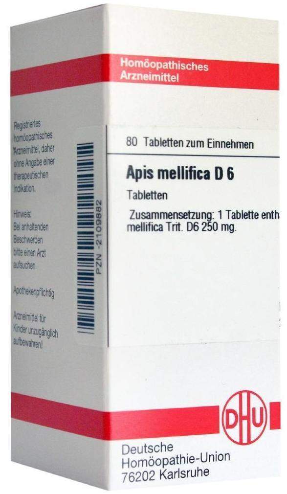 DHU Apis mellifica D6 80 Tabletten