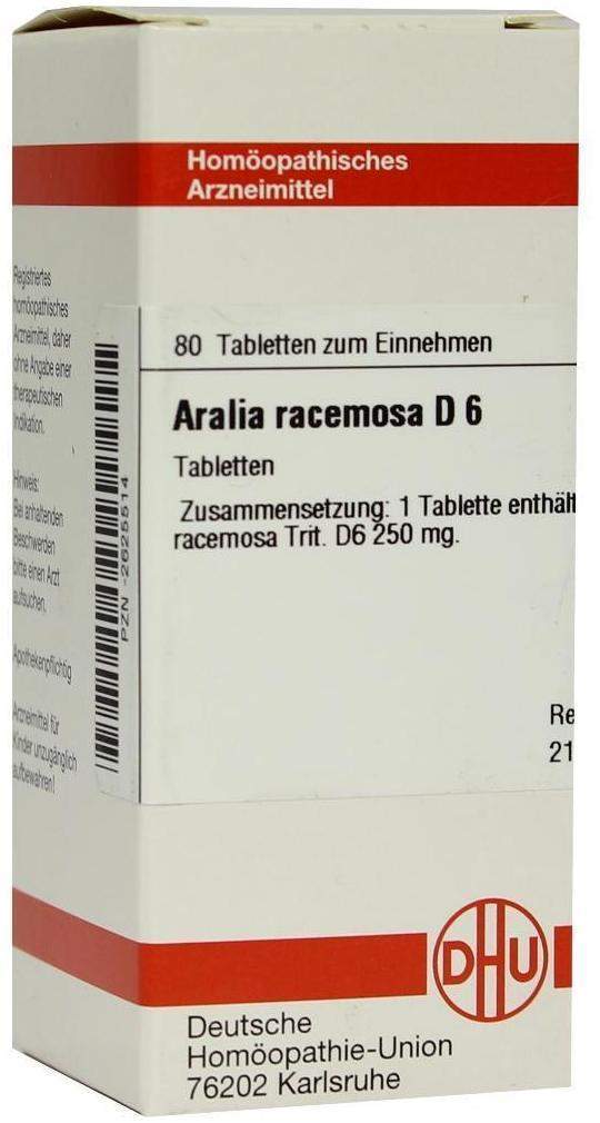 DHU Aralia racemosa D6 Tabletten