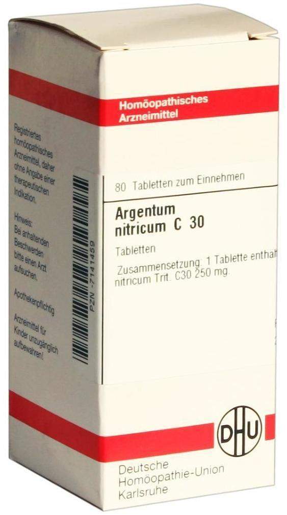 DHU Argentum nitricum C30 Tabletten
