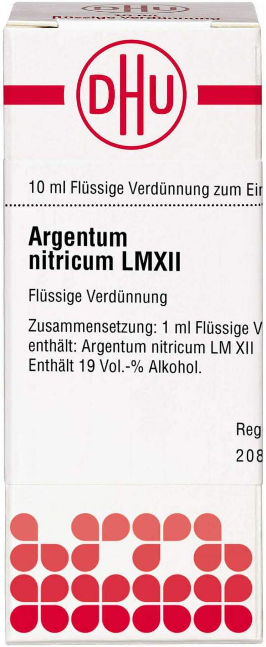 DHU Argentum nitricum Lm Xii Dilution 10 ml