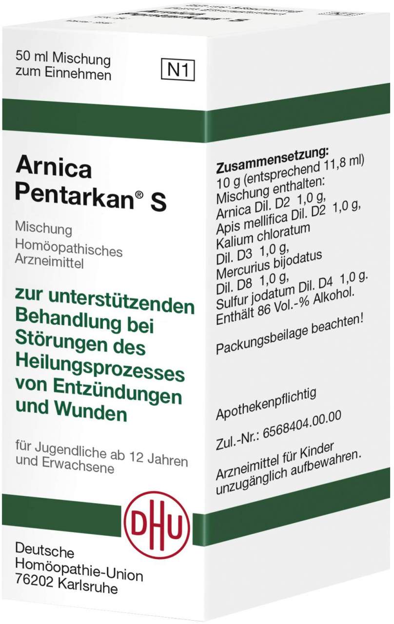 DHU Arnica Pentarkan S 50 ml Liquidum