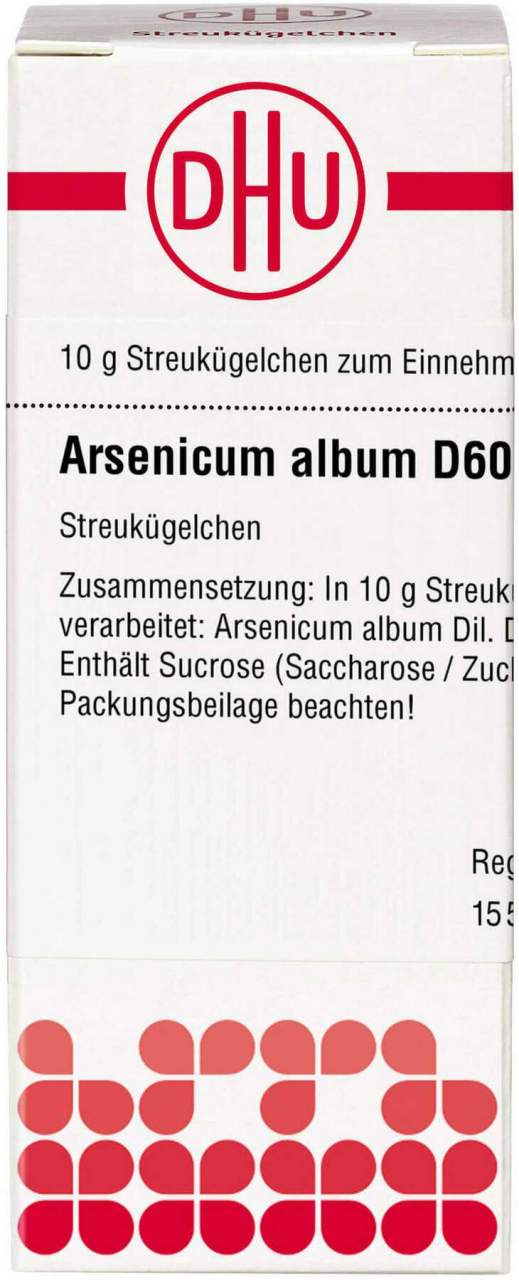 DHU Arsenicum album D60 Globuli 10 g