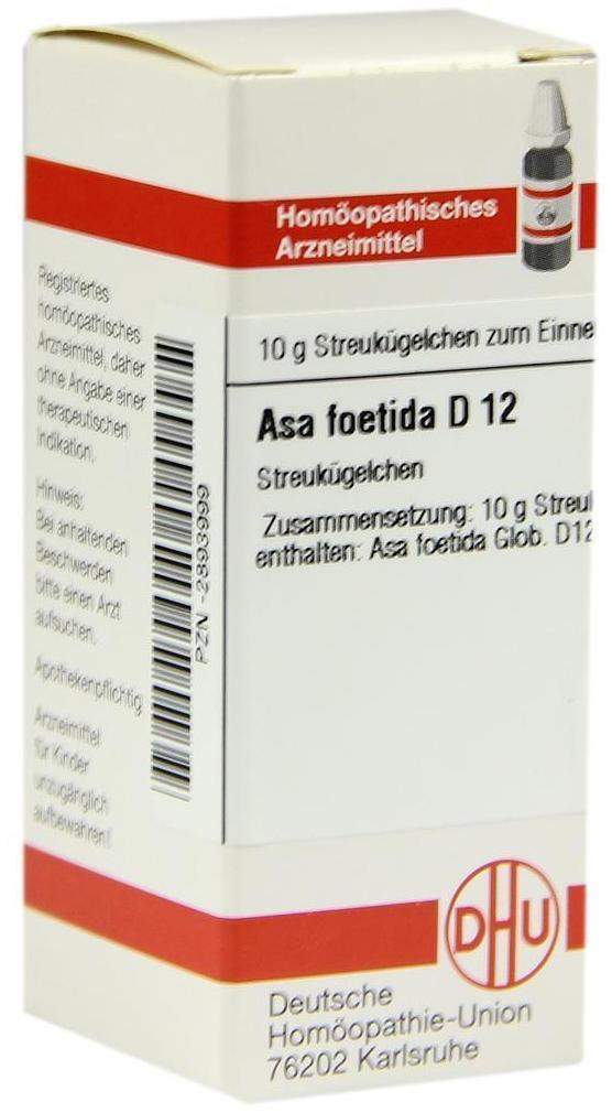 DHU Asa foetida D12 10 g Globuli