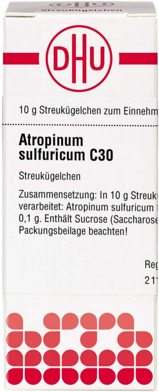 DHU Atropinum sulfuricum C30 Globuli 10 g