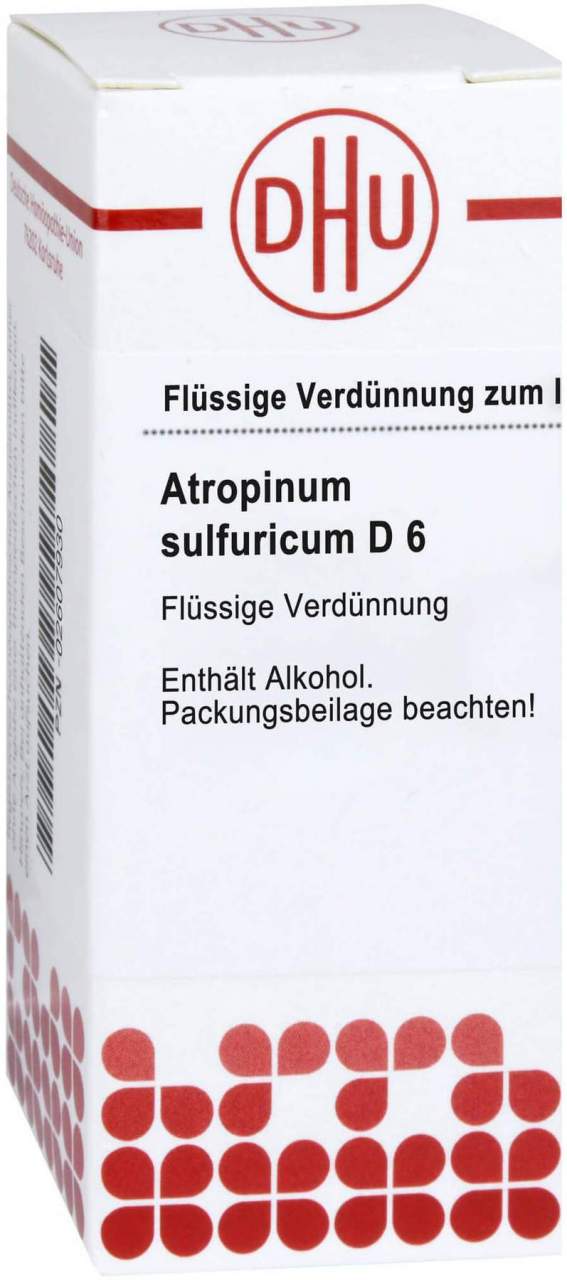 DHU Atropinum sulfuricum D6 Dilution 20 ml
