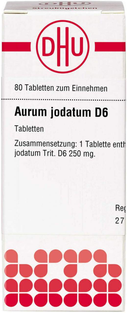 DHU Aurum jodatum D6 Tabletten 80 Stück