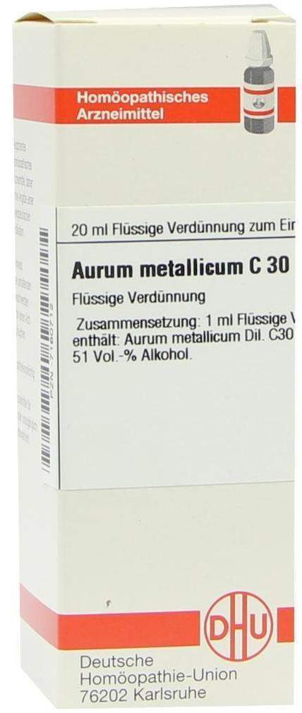 DHU Aurum metallicum C30 Dilution