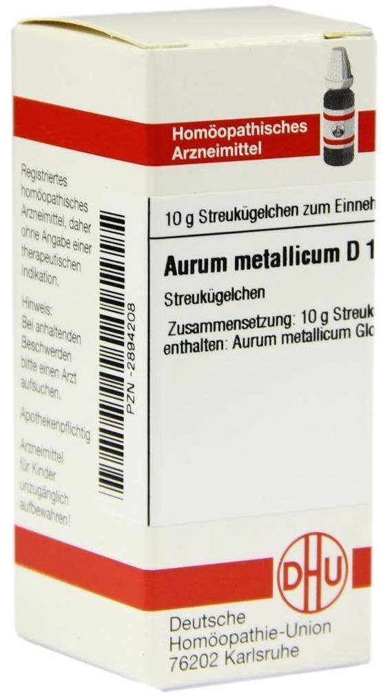 DHU Aurum metallicum D10 Globuli