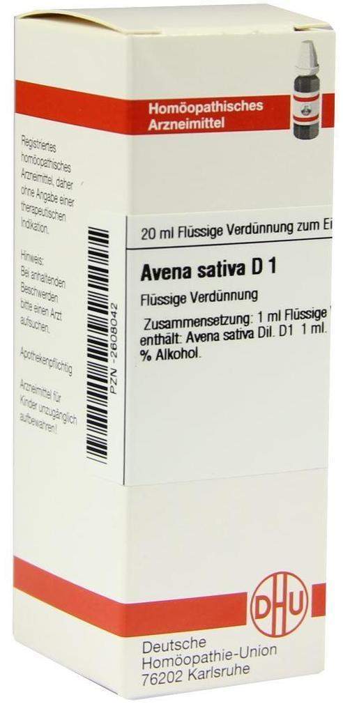 DHU Avena sativa D1 20 ml Dilution