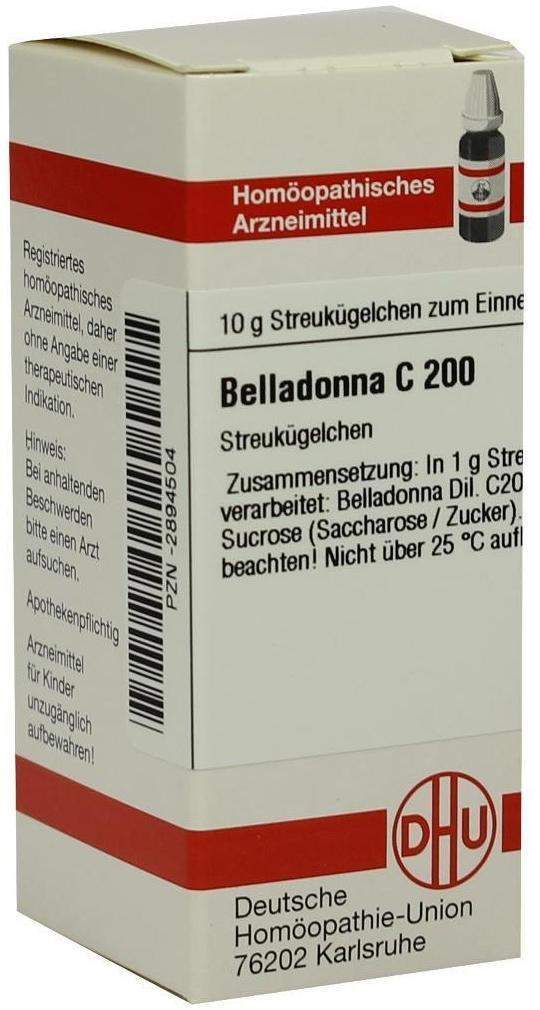 DHU Belladonna C200 10 g Globuli