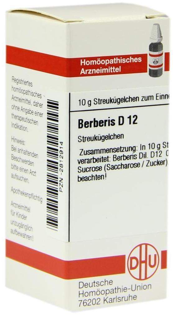 DHU Berberis D12 10 g Globuli