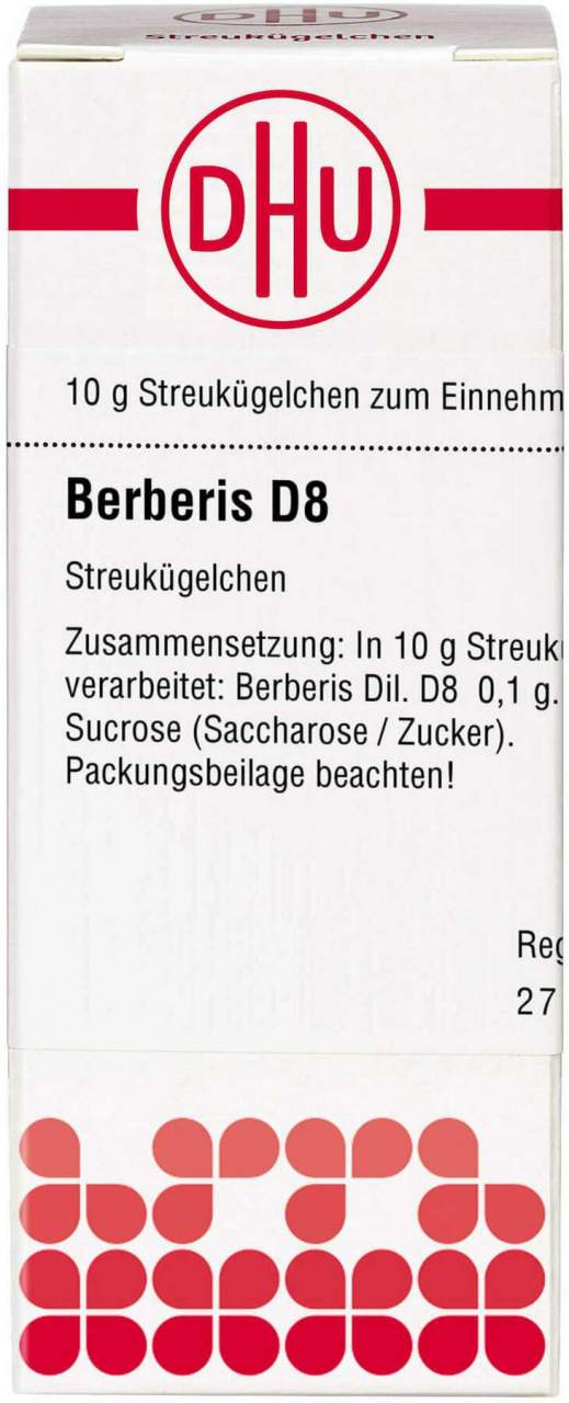 DHU Berberis D8 Globuli 10 g