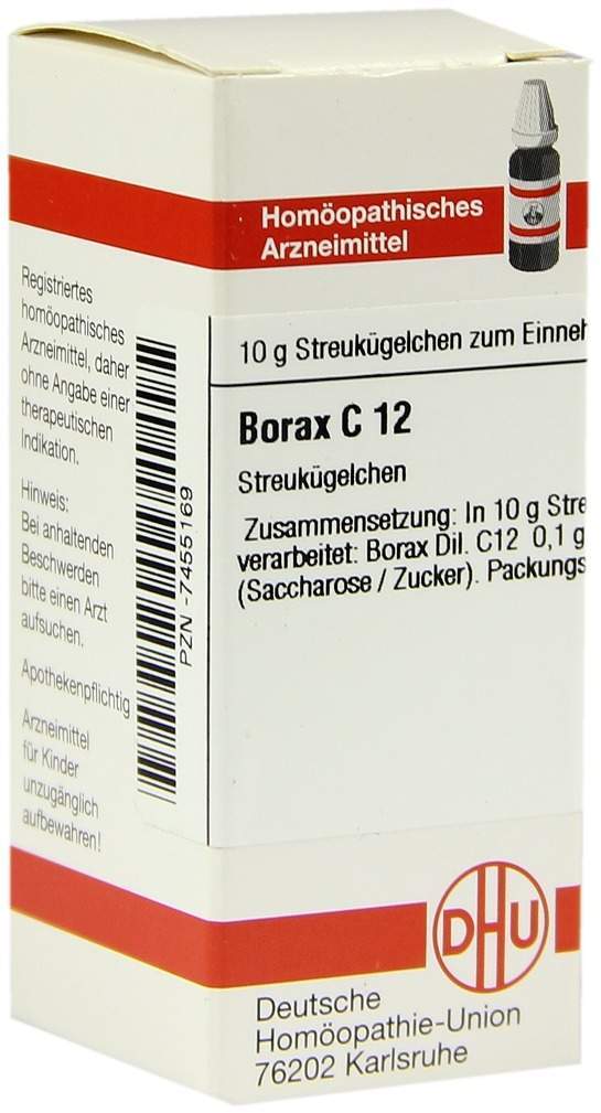 DHU Borax C12 Globuli
