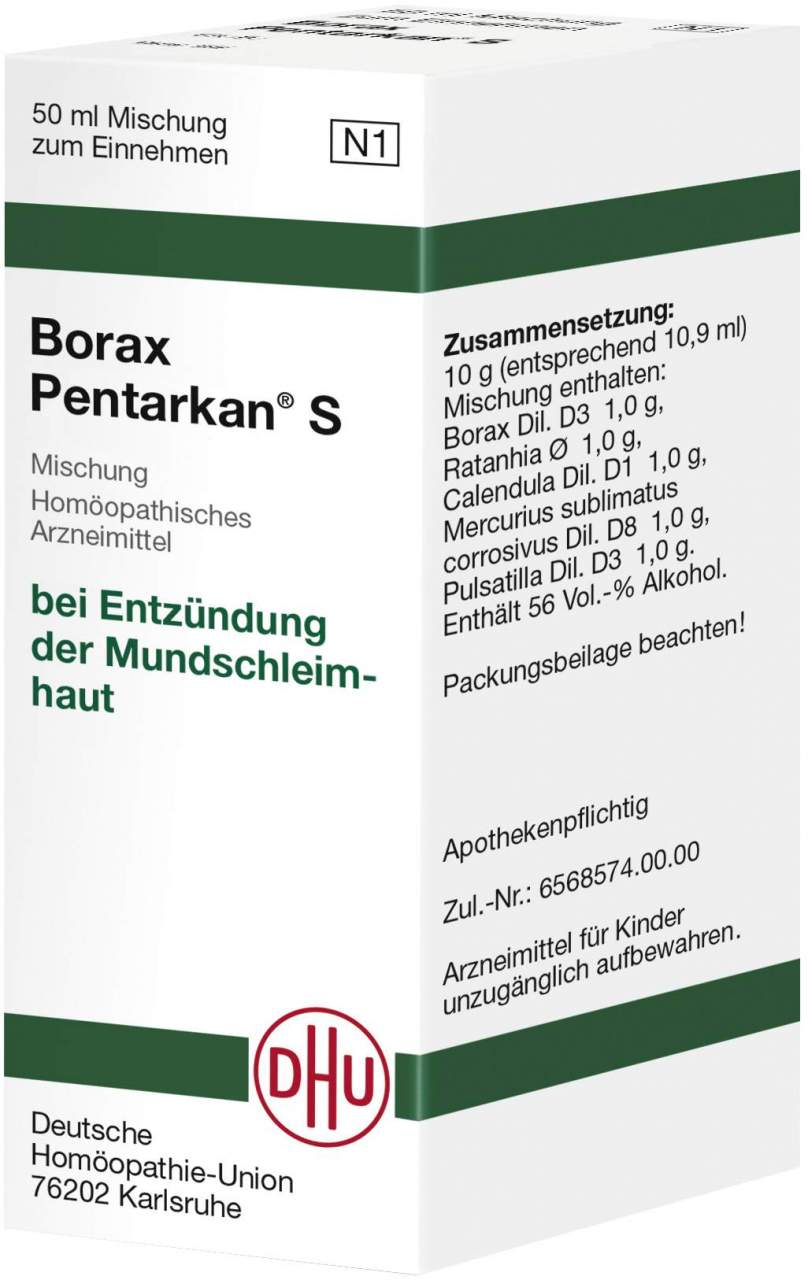 DHU Borax Pentarkan S Liquidum