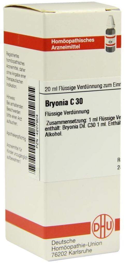 DHU Bryonia C30 20 ml Dilution