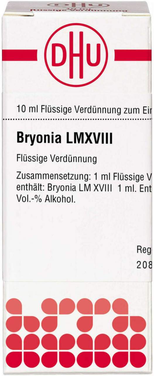 DHU Bryonia LMXVIII Dilution 10 ml