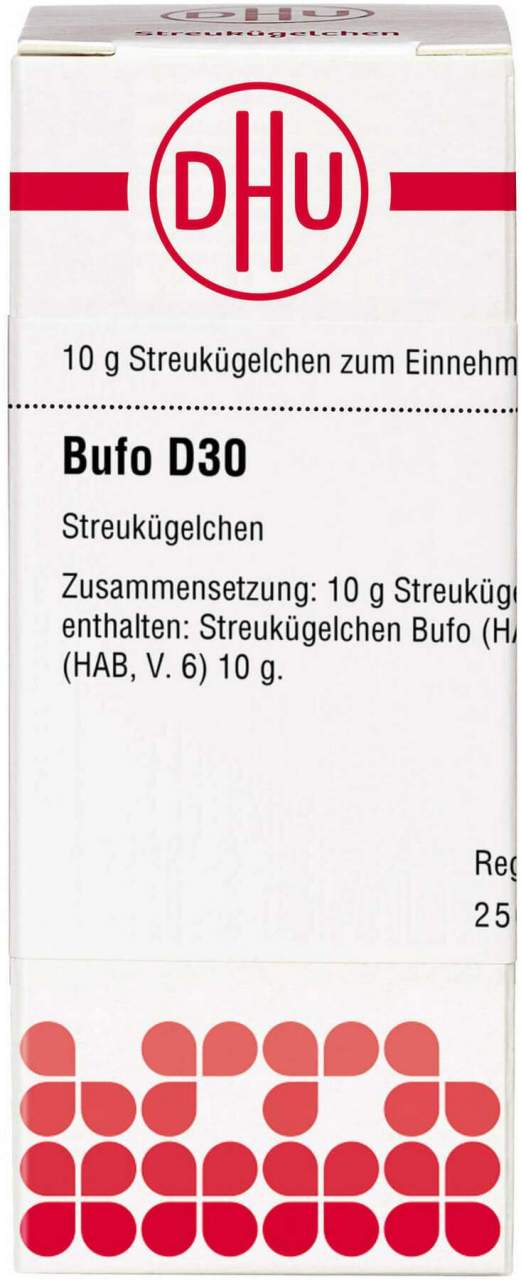 DHU Bufo D30 Globuli 10 g