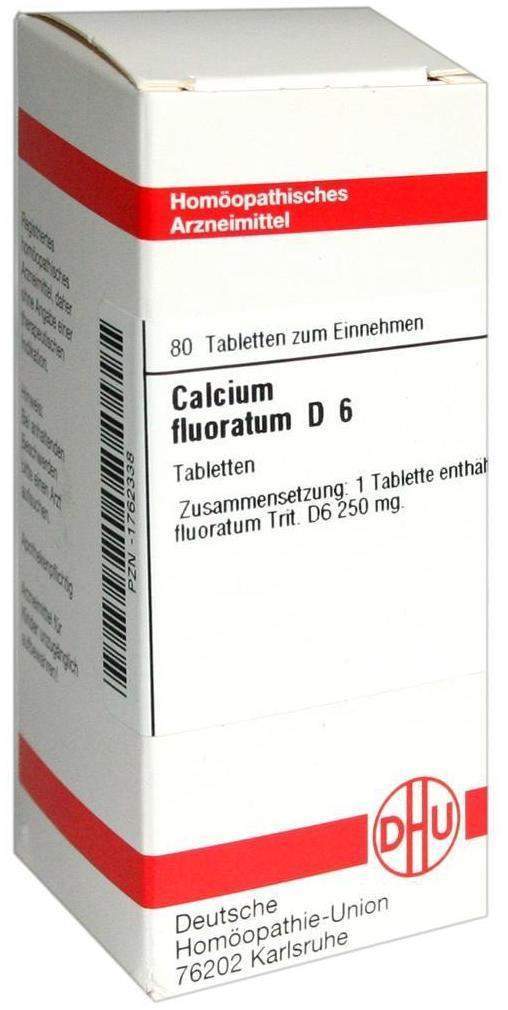 DHU Calcium fluoratum D6 80 Tabletten