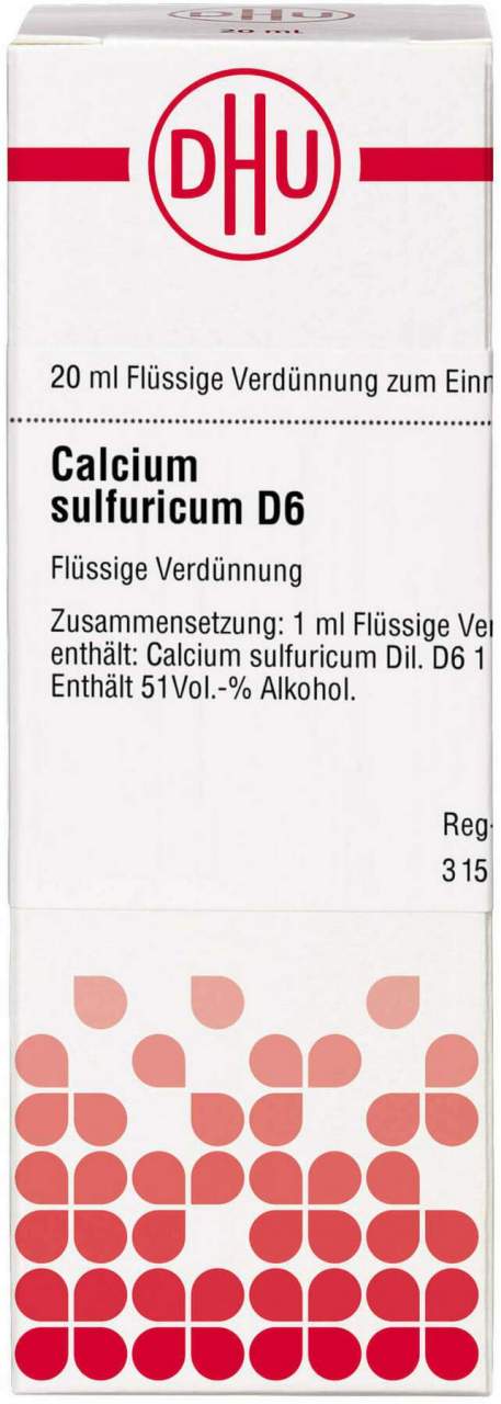 DHU Calcium sulfuricum D6 Dilution 10 ml