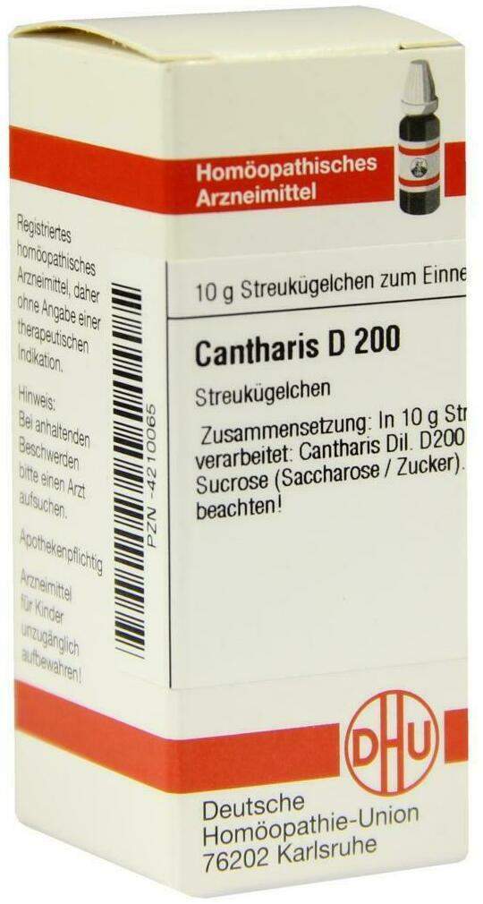 DHU Cantharis D200 10 g Globuli