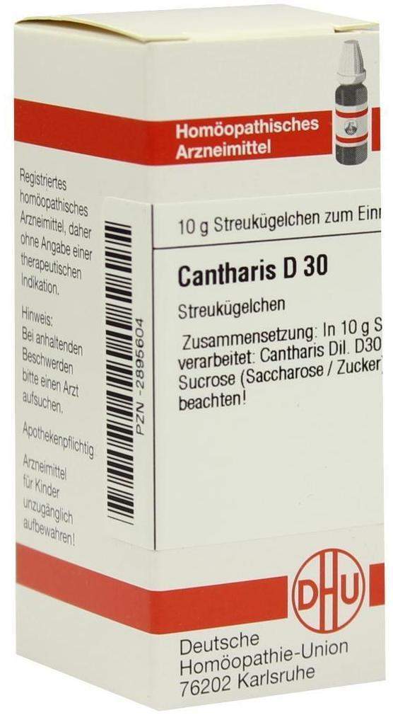 DHU Cantharis D30 10 g Globuli
