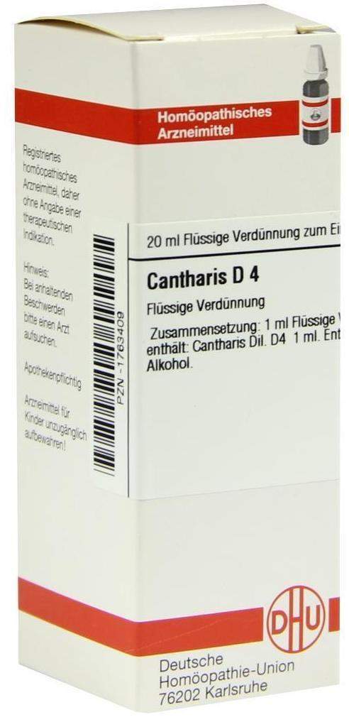 DHU Cantharis D4 20 ml Dilution