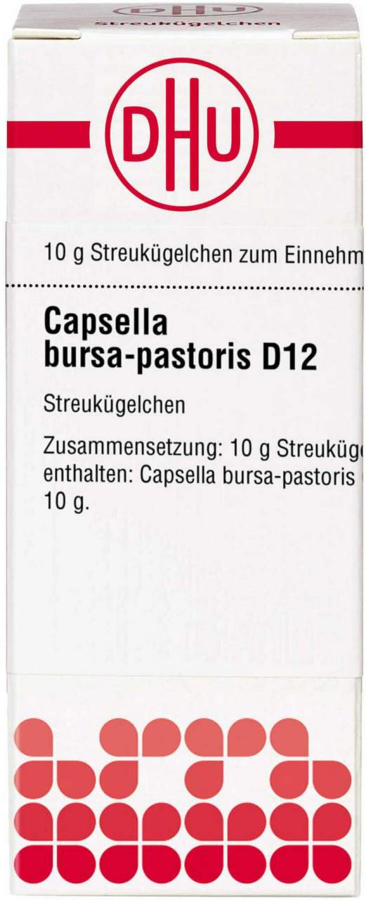 DHU Capsella bursa pastoris D12 Globuli 10 g