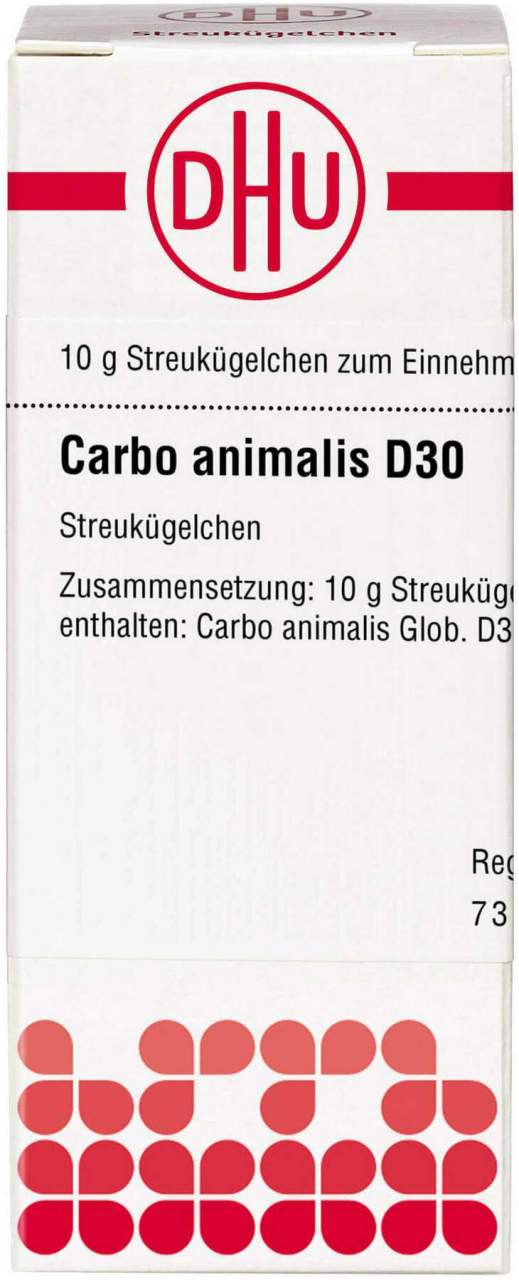 DHU Carbo animalis D30 Globuli