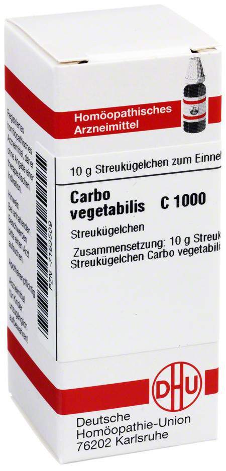 DHU Carbo vegetabilis C1000 Globuli