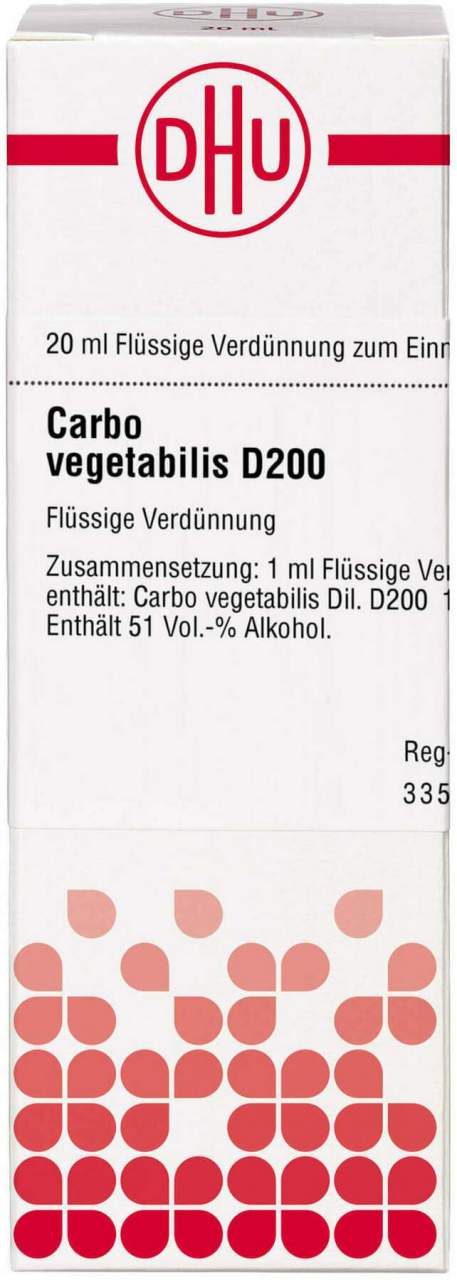 DHU Carbo vegetabilis D200 Dilution 20 ml