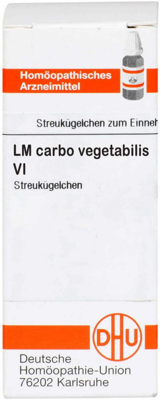 DHU Carbo vegetabilis LMVI Globuli 5 g