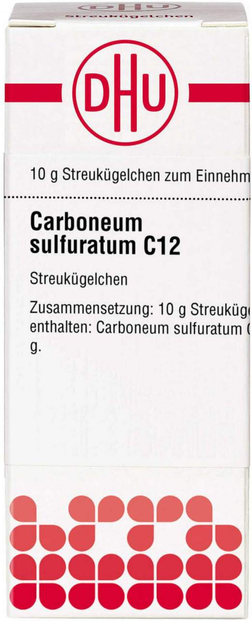 DHU Carboneum sulfuratum C12 Globuli 10 g