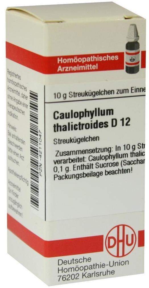 DHU Caulophyllum thalictroides D12 10 g Globuli