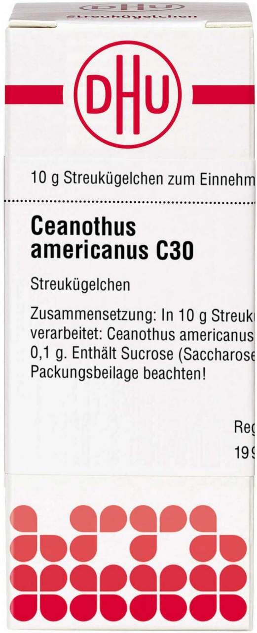 DHU Ceanothus americanus C30 Globuli 10 g