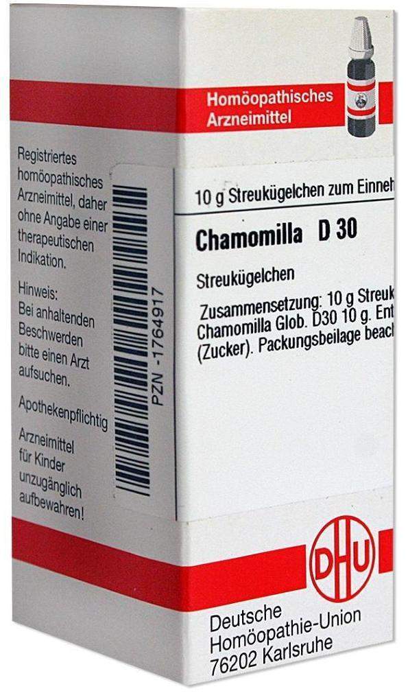 DHU Chamomilla D30 10 g Globuli
