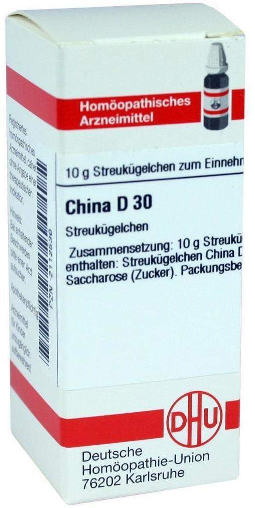 DHU China D30 Globuli