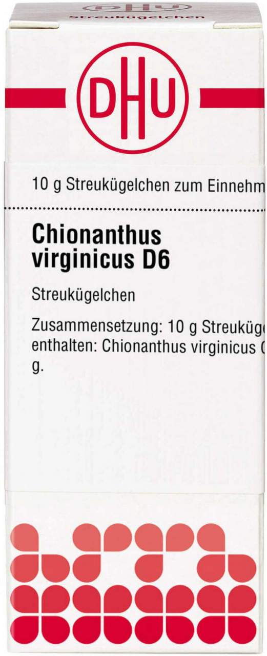 DHU Chionanthus virginicus D6 Globuli 10 g