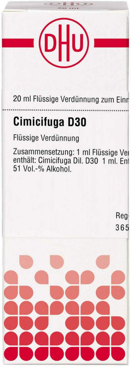 DHU Cimicifuga D30 Dilution 20 ml