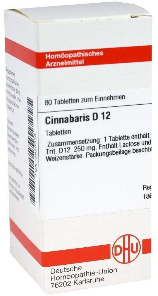DHU Cinnabaris D12 Tabletten