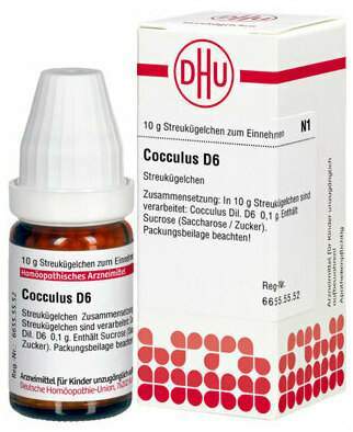 DHU Cocculus D3 10 g Globuli