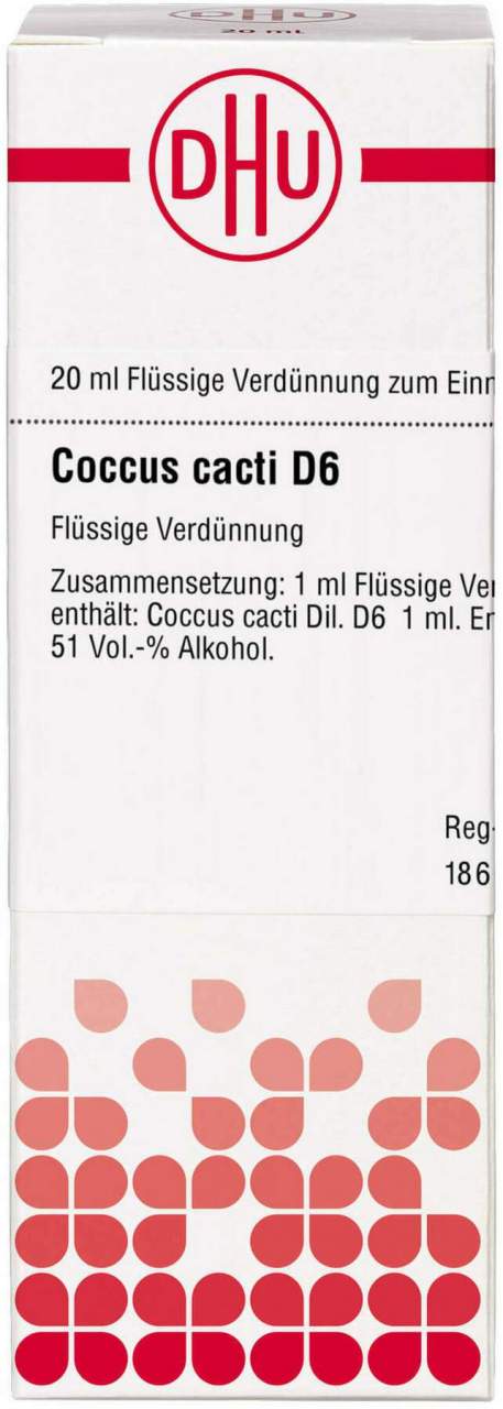 DHU Coccus cacti D6 Dilution 20 ml