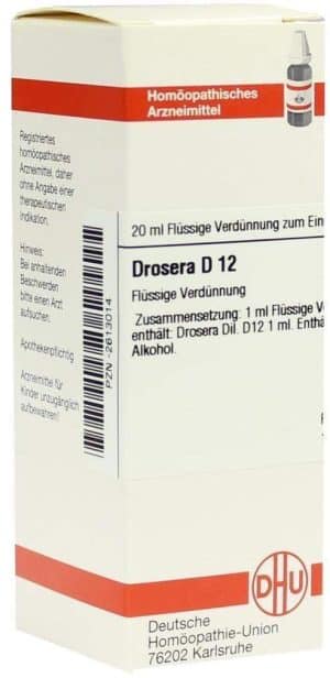 DHU Drosera D12 20 ml Dilution