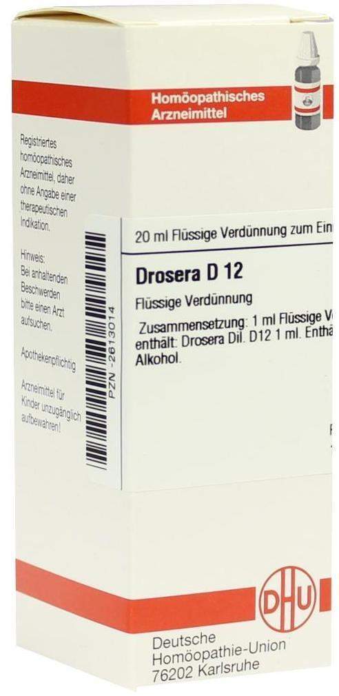 DHU Drosera D12 20 ml Dilution