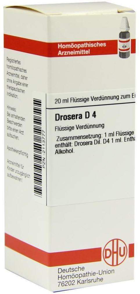 DHU Drosera D4 Dilution