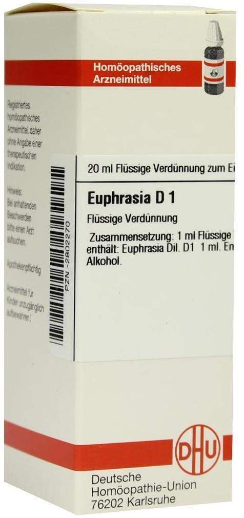 DHU Euphrasia D1 Dilution 20 ml