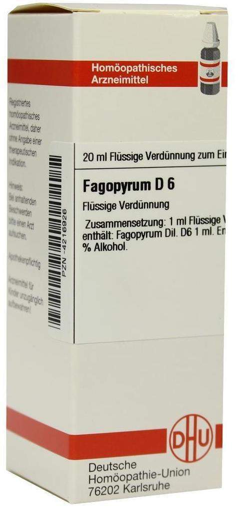 DHU Fagopyrum D6 Dilution