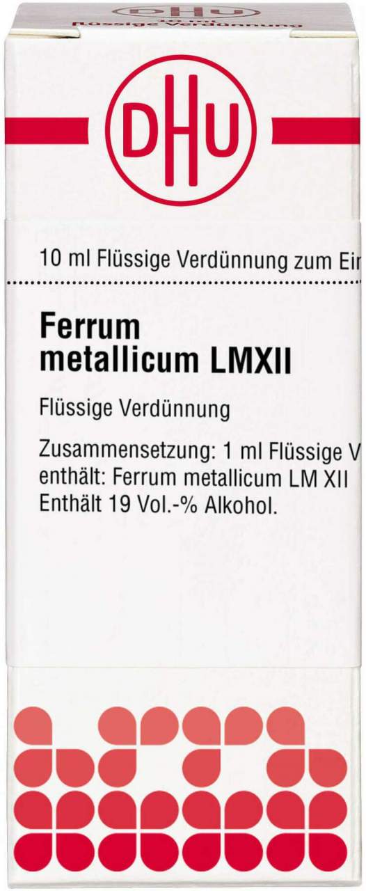 DHU Ferrum metallicum LMXII Dilution 10 ml