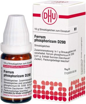 DHU Ferrum phosphoricum D200 Globuli